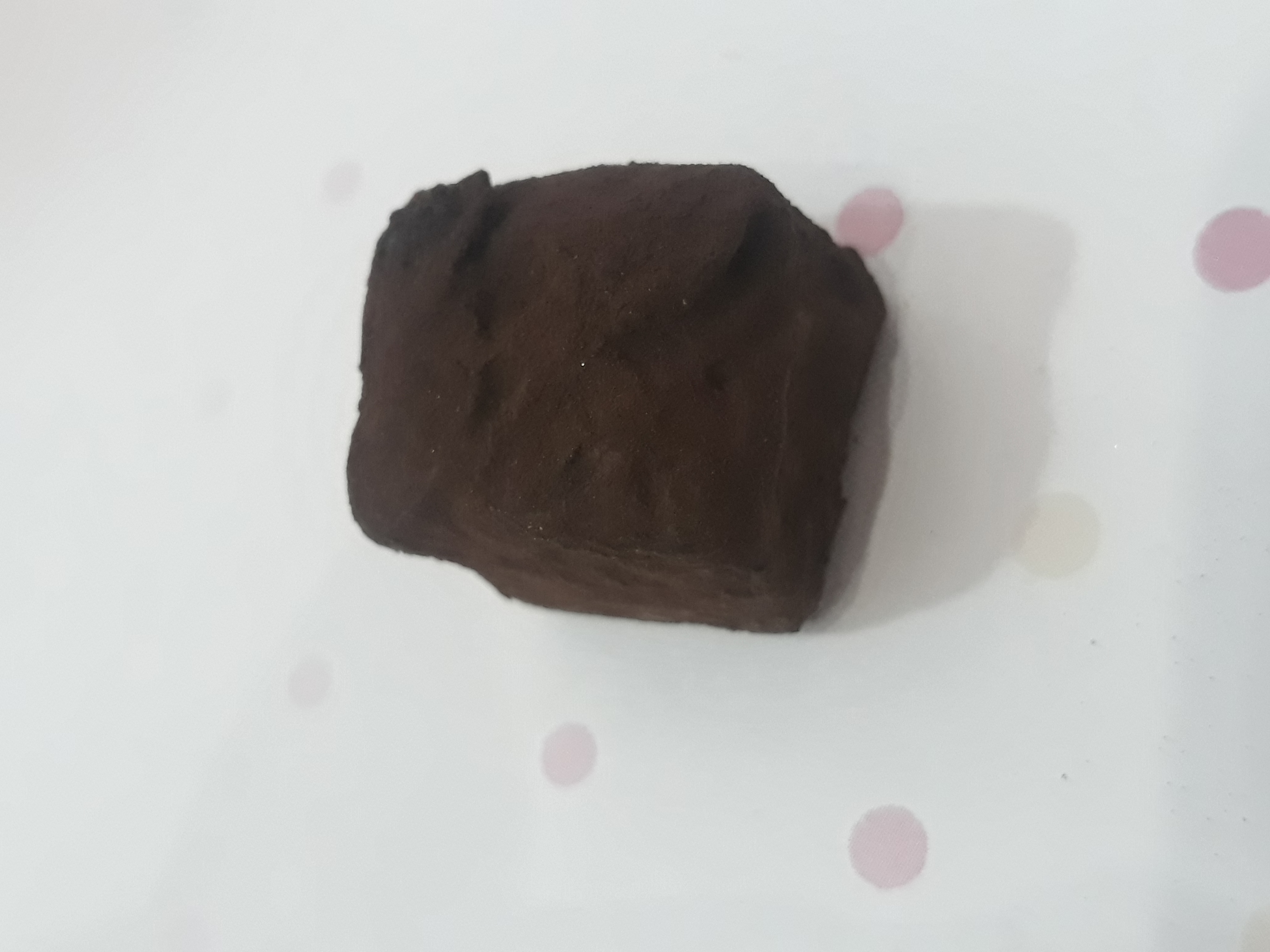 Truffe chocolat noir orange